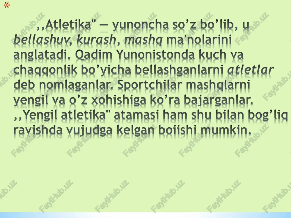 yengil atletika - Page 3
