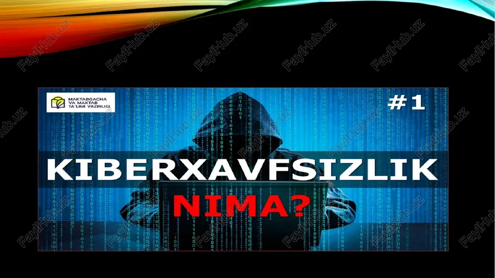 ified ethical hacker) 3. cism (certified information security manager) 4. comptia security+ 5. cisa (certified information systems auditor) 6. giac security essentials (gsec) 7. oscp (offensive security certified professional) 8. crisc (certified in risk and information systems control) 9. aws certified security – specialty 10. certified cloud security professional (ccsp) elektron raqamli imzo va uni respublikamizda tadbiq etilish holati elektron raqamli imzo — elektron hujjatdagi mazkur elektron hujjat axborotini elektron raqamli imzoning yopiq kalitidan foydalangan holda maxsus o‘zgartirish natijasida hosil qilingan hamda elektron raqamli imzoning ochiq kaliti yordamida elektron hujjatdagi axborotda xatolik yo‘qligini aniqlash va elektron raqamli imzo yopiq kalitining egasini identifikatsiya qilish imkoniyatini beradigan imzodir. yuridik va jismoniy shaxslarga elektron raqamli imzolarni berish va ulardan foydalanish sohasidagi munosabatlar o‘zbekiston respublikasining “elektron raqamli imzo to‘g‘risida”gi qonuni, vazirlar mahkamasining 2005 yil 26 sentyabrdagi “elektron raqamli imzodan foydalanish sohasida normativ-huquqiy bazani takomillashtirish to‘g‘risida”gi qarori bilan tasdiqlangan nizom va boshqa qonun hujjatlari bilan …