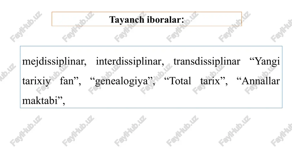 diga qo‘ygan muammolarga javob bera olmay qolganligida deb ko‘rsatilgan. bu esa tarixiy antropologiyaning vujudga kelishining asosiy sabablaridan biri bo‘ldi. aniq va tabiiy fanlar taraqqiy etayotgan bir paytda, tarix fani an’anaviy ravishda davlatlar tarixi, yirik urushlar, davlat, siyosat, jamiyat arboblari tarixini o‘rgangan holda tarixiy jarayonlardagi mayda, kichik detallar va voqeliklarga, aholining iqtisodiy va ijtimoiy hayoti to‘g‘risida deyarli e’tibor qaratmasdan qolgan edi. tarixiy antropologiya evolyutsionizm g‘oyalari asosida insoniyatning ibtidoiy hayoti va madaniyatini o‘rganish bo‘yicha ancha ishlar qilingan edi. xx asrning birinchi yarimida antropologiya namoyondalari hikoya qilinadigan tarixdan muammoli va munozarali tarixga, yozishdan tushuntirishga o‘tishni maqsad qilib qo‘ygan edilar. dastlabki davrlarda tarixiy antropologiyada quyidagi masalalarga e’tibor qaratildi: tarixda kichik voqeilikka tanqidiy yondashish; tarixiy xulosalar berishda har bir davr odamlarning psixologik o‘ziga xosligini inobatga olish, buning uchun umumiylikdan qochish va xususiylikka e’tibor qaratish; insonning dunyoqarashi va fikrlashining tarixiy jarayonlarda o‘zgarishi mumkinligini o‘rganish; insonni vaqt oralig‘ida o‘rganilishi tarixda aniq faktlarni berishini, ya’ni tarixni bayon etishda …