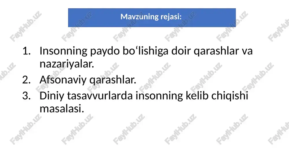 rini hech kim qayd etmagan. buning sababi boshqa xalqlar haqida ma’lumotlarning kamligi yoki ba’zi qabilalarning oʻz yozuvlariga ega emasliklari boʻlgan. insoniyatning bu masaladagi tasavvurlarini oʻtgan vaqt bilan taqqoslaganda, ikki, uch yoki hatto toʻrt ming yildan uzoq emasligi ma’lum boʻladi. agar u yoki bu mifologik voqea ma’lum koʻchishlar yoʻlida joylashgan joylarda qayd etilgan boʻlib, boshqa hududlarda uchramasa yoki vaqti-vaqti bilan uchrasa, u aynan shu koʻchishlar davrida tarqalgan deb taxmin qilish mantiqan toʻgʻri keladi. folklor epizodlari va tasvirlarining tarqalishini aniqlashning asosiy nuqtalari zamonaviy insonning afrikadan paydo boʻlishi va yangi hududlarga joylashishi vaqtidir. arxeologlar, antropologlar va genetiklarning fikriga koʻra, bizning ajdodlarimiz afrikadan yevroosiyoga 70-50 ming yil oldin kirib kelishgan. amerikaga insonlarning joylashishi 17-15 ming yil oldin boshlangan va taxminan uch ming yil davom etgan. keyinchalik sibirdan kelgan odamlarning alohida guruhlari faqat alyaska va amerika arktikasiga kirib borishdi. amerikaga migrantlarning birinchi guruhlari, ehtimol, okean qirgʻoqlari boʻylab koʻchib oʻtishdi va kanada va alyaska muzliklari eriy …