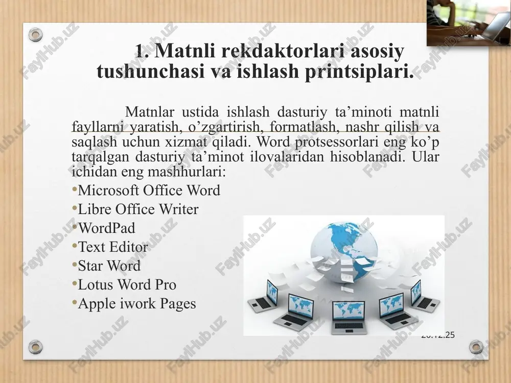 asoslangan bo'lib, kengaytmalar, shablonlar, tijorat yordamini o'z ichiga oladi. bu microsoft office va libreoffice bilan mos keladi bu microsoft word va wordperfect hujjatlari, microsoft excel va lotus 1-2-3 jadvallari va microsoft powerpoint va apple keynote taqdimotlari bilan mos keladi. faylning asosiy formati opendocument format (odf) bo'lib, u libreoffice dasturida ham qo'llaniladi c ++ va java dasturlash tillarida yozilgan apache openoffice - bu 64 bitli va 32 bitli arxitekturada ishlaydigan linux, windows va mac os x operatsion tizimlarini qo'llab-quvvatlaydigan platformadan mustaqil dastur. bundan tashqari, u freebsd, solaris (x86 / sparc), os / 2 va mac os x powerpc-ga muvaffaqiyatli ko'chirildi. apache openoffice 170 dan ortiq tillarga tarjima qilingan bo'lib, c ++ stl tizimi, api birlashtirilgan menyusi va python dasturlash tilini qo'llab-quvvatlaydi. bu erda taniqli libreoffice offis to'plami ushbu dasturning manba kodiga asoslanganligini eslatib o'tish juda muhimdir. * * * libreoffice writter matn dasturlarining qiyosiy tahlili libre office writer matn protsessorida yaratilgan …