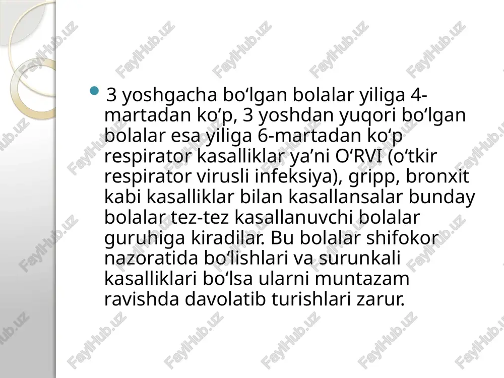tez-tezkasallanuvchi bolalar - Page 3