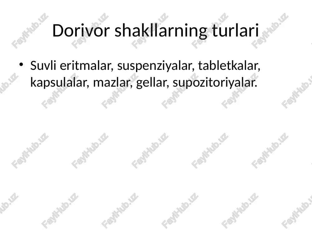 dorivor shakllarning farmatsevtik tahlili va sifat nazorati - Page 3