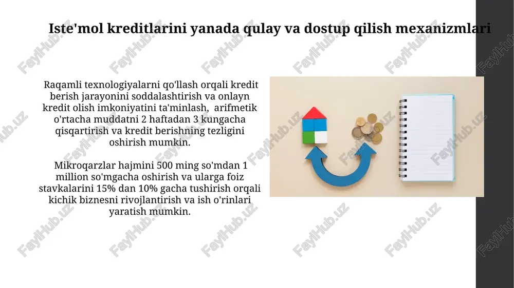 iste'mol kreditlarining rolini oshirish - Page 3