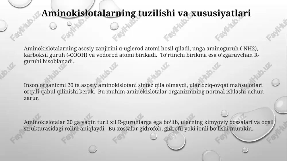 aminokislotalar - Page 3