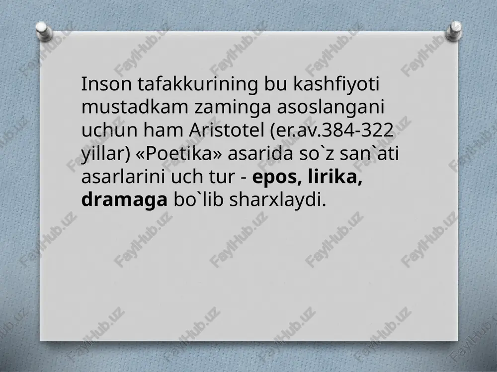 adabiy turlar va janrlar - Page 3