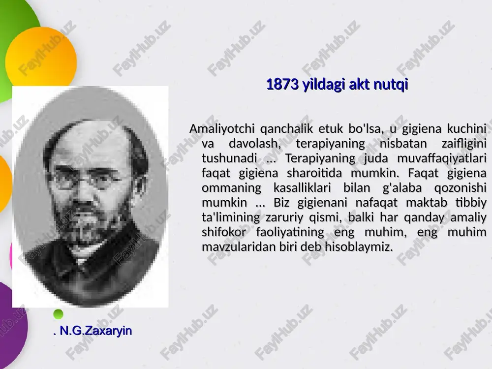 harbiy gigiena, rivojlanishtarixi va zamonaviylik - Page 3