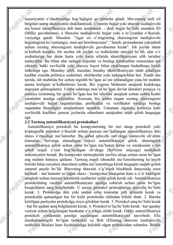 dan o’tkazish, vaziyatga qarab. masalan: "agar siz o’zingizning shaxsingizni tasdiqlovchi hujjatingizni ko’rsatsangiz, men uni berolmayman", "janob, protsedurani yakunlash uchun sizning shaxsingizni tasdiqlovchi guvohnoma kerak". ish joyida shuni ta’kidlash kerakki, bir nechta ish joylari va tashkilotlar mavjud bo’lib, ular o’z xodimlariga har doim karta yoki karta sifatida identifikatsiyani olib turishni tanlaydilar. bu bilan ular nafaqat mijozlar va boshqa hamkasblar tomonidan tan olinishi, balki xavfsizlik yoki shaxsiy hayot bilan cheklangan hududlarga kirish imkoniga ega. shunday qilib, masalan, bunday identifikatsiyani talab qiladigan kasblar orasida politsiya xodimlari, shifokorlar yoki tadqiqotchilar bor. xuddi shu tarzda, ish muhitida biz uchun tegishli bo’lgan so’zni ishlatadigan yana bir muhim atama borligini ta’kidlashimiz kerak. biz yagona mehnatni aniqlash kodeksiga murojaat qilmoqdamiz. ushbu sektorga mas’ul bo’lgan davlat idoralari pensiya va pensiya tizimining bir qismi bo’lgan har bir ishchini aniqlash uchun ushbu kodni yaratishni amalga oshiradilar. xususan, biz ushbu raqam sizning shaxsingizni tasdiqlovchi hujjat raqamlaridan, prefiksdan va verifikator turidagi boshqa raqamdan …