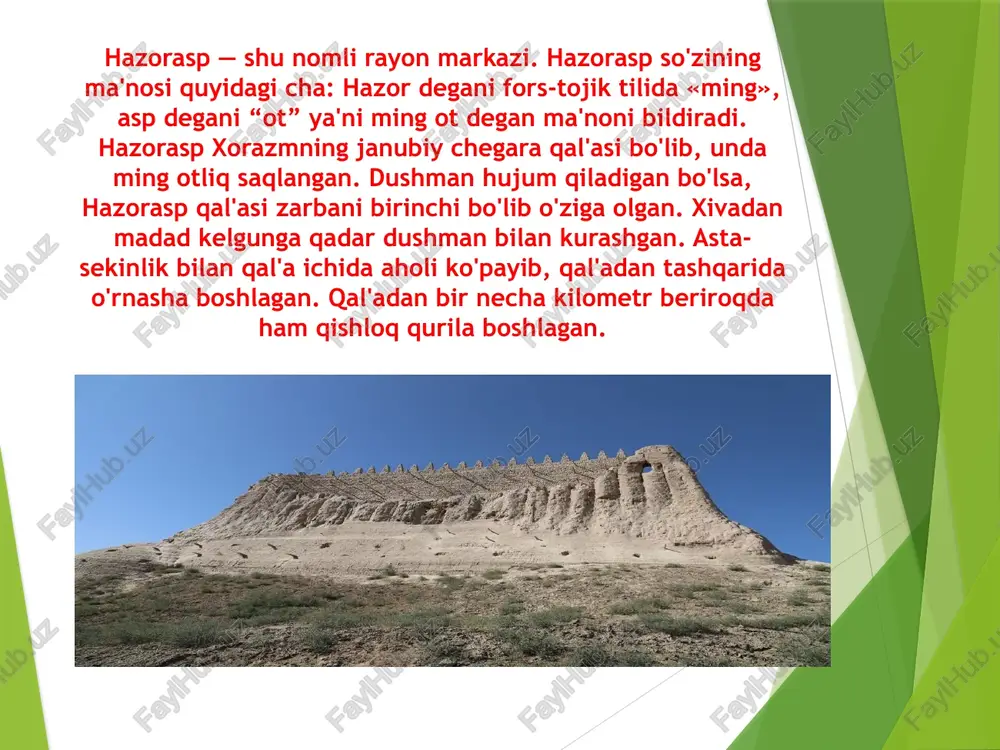 . a. livshitsning fikricha, vixara so'zi so'g'd tilida parxar shaklida kirgan. hofizi tanish buxoriyning yozishicha, «buxoro» so'zi buxor so'zidan kelib chiqqan bo'lib,o'tparastlar tilida «ilm makoni» demakdir. bu talaffuz uyg'ur va xitoy butparastlarining tiliga yaqindir, chunki (ularda) sig'inish joylari bo'lgan ma'budalarni «buxor» deb ataydilar. buxoro shaxrining nomi aslida lumijkat bo'lgan (hofizi tanish buxoriy, «abdullanoma», buxorotoponimi yolg'iz emas. xi — xii asrlarda balx shahri atrofida navbahor ibodatxonasi bo'lgan. navbaxor «erta bahor» emas, balki «yangi ibodatxona» demakdir. buxoro shahri etimologiyasi bilan hindistondagi bixar shtatining etimologiyasi birdir (v. a. nikonov). v. v. shostakovich sibirdagi buxoro nomli daryoni tilga oladi. afrosiyob — samarqand shaxrining dastlabki nomi. hozir arxeologiyaga oid kurikxona shu tepalikdan topilgan arxeologiyaga oid topilmalar samarqandning yoshini aniqlashda asos bo'lib xizmat qiladi. sug'dcha par siyov (par siyoh ob) — qora suv tepaligi degan ma'noni bildiradi. ya. g'. g'ulomovning fikricha, solor, kaykovus, zolariq va afrosiyob nomlari «shohnoma» kitobi ta'siri ostida maydonga kelgan bo'lsa kerak. so'g'd, …