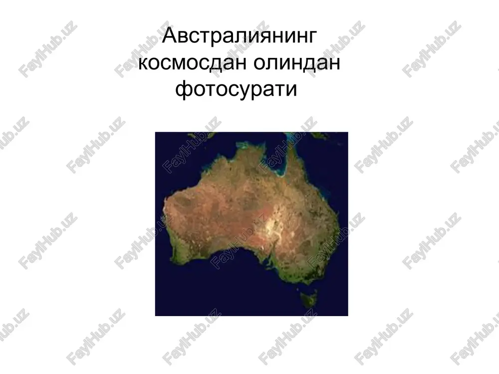 t, gladston, dampir. ko`mir va ruda porti port-xedlend. tashqi savdo aylanmasi tashqi savdo aylanmasi 50 mlrd $ ni tashkil etadi. uning 60 % i eksportga, 40 % i importga to`g`ri keladi. asosiy savdo sheriklari: aqsh, yaponiya, g`arbiy evropa, buyuk britaniy. keyingi paytlarda sharqiy va janubi-sharqiy osiyo davlatlarining tashqi savdodagi o`rni o`sib bormoqda. asosiy eksporti: ko`mir, tabiiy gaz, temir, alyuminiy, uran, mis, nikel, marganes, bug`doy, shakarqamish, engil sanoat mahsulotlari, charm, go`sht, sut, yuqori texnologiya sanoat mahsulotlari. asosiy importi: mashina va jihozlar, sanoat mahsulotlari, neft, ximiya sanoati mahsulotlari. pul birligi – avstraliya dollari. hududiy bo`linishi n shtatlar va hududlar maydoni, ming kv.km ma`muriy markazi 1 2 3 4 5 6 7 8 yangi janubiy uels viktoriya kvinslend janubiy avstraliya g`arbiy avstraliya tasmaniya shimoliy hudud federal poytaxt hududi 801,4 227,6 1727,5 984,4 2527,6 68,3 1347,6 2,4 sidney melbrun brisben adelaida pert xobart darvin kanberra aholisi va mehnat resurslari avstraliya aholisi deyarli bir millatli …