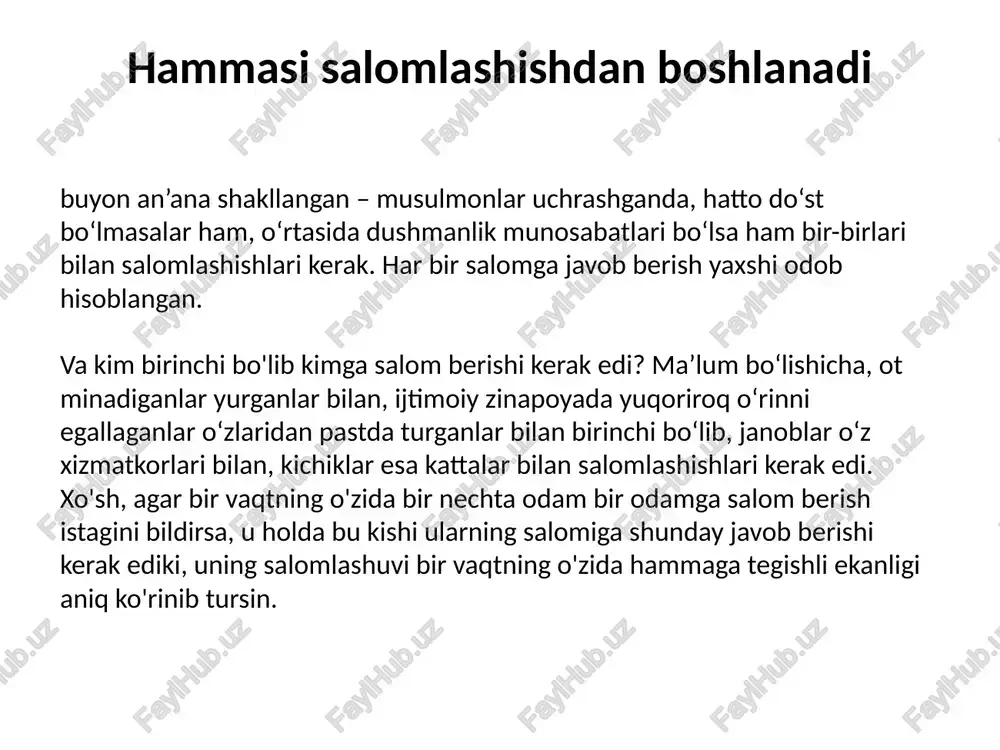 haqda qizning ota-onasiga xabar berildi, shundan so'ng qizning uyiga sovchi - " sovchi " yuborildi . agar qizning ota-onasi turmush qurishga rozi bo'lsa, "non sindirish" marosimi (non sindirish ) bo'lib o'tdi, shundan so'ng ular ota-onalarning kelishuvi bo'yicha yakuniy kelishuvga erishdilar. kalim, to'yga tayyorgarlik to'g'risida qizning uyida unashtirish ( fotixa -tuy) bo'lib, u faqat to'y oldidan kelinning ota-onasi va qarindoshlariga sovg'a topshirilgandan keyin kuyovning uyida oqsoqollar kengashi - " maslahat" yig'ilgan. " oshi ". mo'l-ko'l ziyofat tayyorlandi va kechki ovqat paytida to'yni tashkil qilish masalalari muhokama qilindi, shuningdek, " roma " - asosiy tashkilotchi tanlandi. u hamma narsani batafsil o'ylab ko'rishi va ko'plab ijrochilarga ko'rsatmalar berishi kerak edi . “nikoh to‘y” asosiy to‘y bo‘lib, u kelinning uyida boshlanib, kuyovnikiga ko‘chib o‘tgan. “ nikox tuy” kelin uyidagi asosiy marosimdir. kuyov bir guruh do'stlari va qarindoshlari bilan bu erga marosim uchun keldi. to‘yni mulla o‘tkazar, u kelinning oldiga ishonchli kishilarni ( vakl ) …