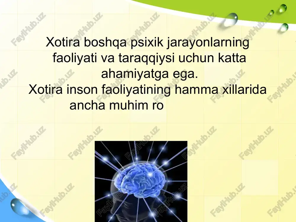 xotira diagnostikasi qilish metodlari reja - Page 3