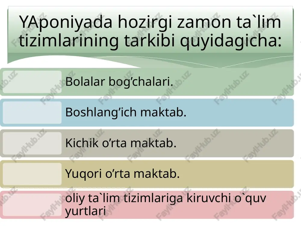 o`quvchilar umumiy ta`lim va texnik litseylarni tugatganlaridan so`ng bakalavr unvoni va diplom ish uchun imtihon topshiradilar. ana shunday diplomga ega bo`lganlargina oliy o`quv yurtlariga kirish huquqini qo`lga kiritadilar. frantsiyada talabalar pedagogika, politexnika instituti, oliy ma`muriy maktablarga kirish uchungina imtihon topshiradilar. bundan tashqari shu kasbga moyilligi ham alohida sinab ko`riladi. boshqa oliygohlarga va universitetlarga esa bakalavr diplomi bo`lgan yoshlar imtihonsiz qabul qilinaveradi.o’qish muddati 2 yil va , sakkiz haftalik ishlab chiqarish amaliyotini ham ko`zda tutadi. fransiya kasb -talimi tizimi: fransiyada 300 ga yaqin kollejlar mavjud. bu kollejlarda 80 ortiq yo’nalishlar bo’yicha o’rta mutaxasislar tayyorlanadi . bu kollejlarning o’qitish tizimi turli xil bo’lib o’qish muddati ham turli xil yillarni tashkil qiladi. aksariyat kollejlarda 1-2 yilni tashkil qilsa ba’zilarida 4-5 yilni tashkil qiladi . fransiya kollejlarida xozirgi kunda 10000000- dan ziyod yoshlar taxsil olm oqda. har yili 2000000- yaqin yoshlar kollejlarni bittirishadi. fransiya kollejlarining infratuzilmasi, moddiy texnik bazasi yaxshi ta’minlangan.o’quvchilar uchun barcha sharoitlar …