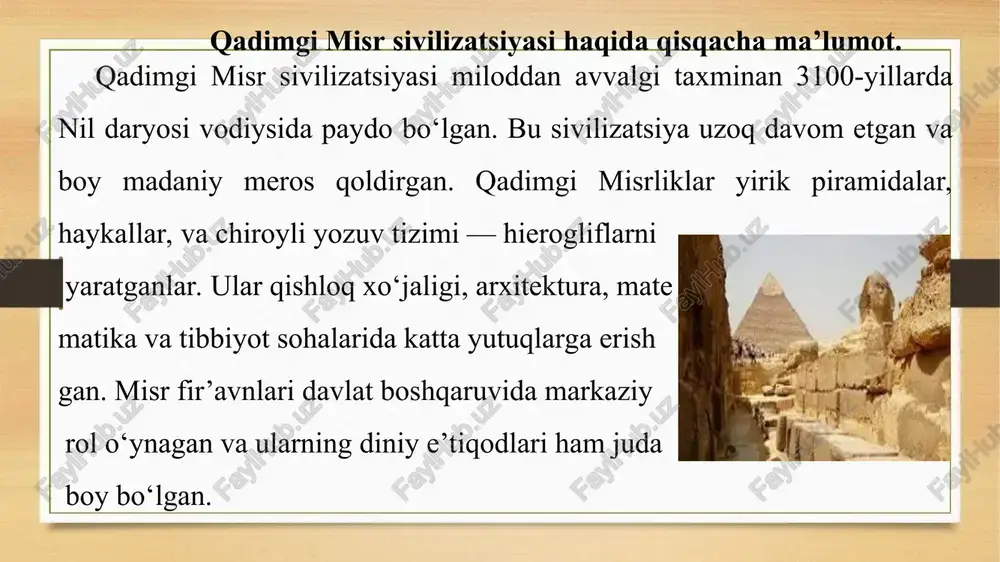 qadimgi misr sivilizatsiyasi sirlari - Page 3