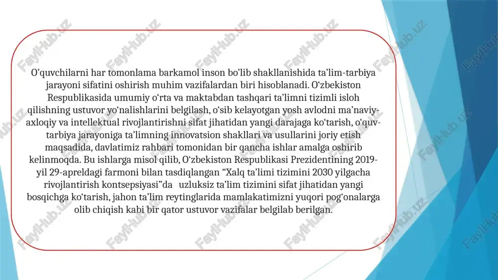 xalqaro pirls baholash dasturiga tayyorlash (4-sinf misolida) - Page 3