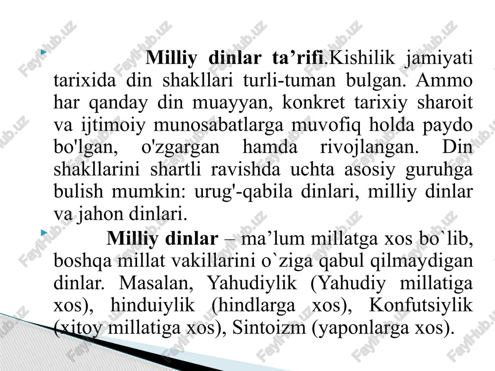 dengizlar xudosiga aylanib ketgan. quyosh xudolari. rigvedada quyosh energiyasining turlicha namoyon bo’lishidan besh xudo yuzaga kelganligi haqida so’z yuritilgan. ularning eng qadimiysi mitra («do’st») dir. surya quyoshning yorqinroq namoyon bo’lgan ko’rinishidir. u yunonlardagi apollon kabi yetti ot biriktirilgan g’ildirakli aravalarda tasvirlangan. savitri esa quyoshning quvvat beruvchi kuchida namoyon bo’ladi. pushan muruvvatli hisoblanib, quyoshning mahsuldorlik faoliyatni o’zida namoyon qiladi. ularning yana biri vishnu vedalarda zikr qilingan va keyinchalik unut bo’lib ketgan xudolar orasida abadiy hisoblangan, hozirgi paytda butun hindistonda ulug’lanadi. yer xudolari. yer xudolarining eng ulug’i yerda quyoshning, havoda chaqmoqning, yer ustida olovning mujassamlashuvi hisoblangan olov xudosi agnidir. agni haqidagi afsonalar hindistondan tashqarida vujudga kelgan. upanishad (sanskritcha) ustozning yonida haqiqatni bilish uchun o’tirmoq degan ma’noga ega bo’lib, vedalarga yozilgan diniy-falsafiy izohlardir. upanishadlar miloddan avvalgi vii-iii asrlardan boshlab, milodiy xiv-xv asrlargacha tuzib borilgan, 250 ga yaqin asarlar kiritilgan. upanishadlar nasriy va she’riy uslubda yozilgan dastlabki va so’nggi izohlarga bo’linadi. upanishadlarning asosiy vazifasi …
