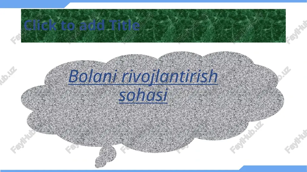 ettirishga yordam beradigan motivlar. qiziqishlar bilishning doimiy qo'zg'atuvchi mexanizmi sifatida namoyon bo'ladi. ular mazmuniga, maqsadiga, miqiyosi va barqarorligiga ko'ra tasnif qilinadi. qiziqishlar – shaxs faoliyatini asoslashning muhim jihatilaridan biridir. shaxs shakllanishida qiziqishlar va e'tiqod. e'tiqod – shaxsni o'z qarashlariga, printsiplariga, dunyoqarashiga muvofiq tarzda ish ko'rishga da'vat etadigan motivlar tizimidir. e'tiqod shaklida namoyon bo'ladigan ehtiyojlarning mazmuni – bu tabiat, tevarak-atrofdagi olam to'g'risidagi bilimlar va ularning muayyan tarzdagi tushunilishi demakdir. qiziqishlarning klassifikatsiyasi va ularning mazmuni quyidagi jadvallarda ifodalanadi. qiziqishning klassifikatsiyasi barqarorligi barqaror beqaror maqsadi kengligi bevosita bavosita tor keng mazmuni ijtimoiy-siyosiy intellektual estetik sport 15 har qanday shaxsdagi mavjud ehtiyojlarni ikki guruhga bo'lish mumkin: biologik ehtiyojlar - bu - fiziologik (tashnalik, ochlik, uyku), jinsiy, moslashuv ehtiyojlari. ijtimoiy ehtiyojlar - bu - mehnat qilish, bilish, estetik va axloqiy-ma'naviy ehtiyojlar. bolalarning rivojlanish va tarbiyalanish nazariyalari yosh davrlari haqida turli nazariyalar biologik nazariyalar bixeviorizm va ijtimoiy ta'lim nazariyalari psixodinamik nazariyalar kognitiv jarayon nazariyalari kognitiv rivojlanish …