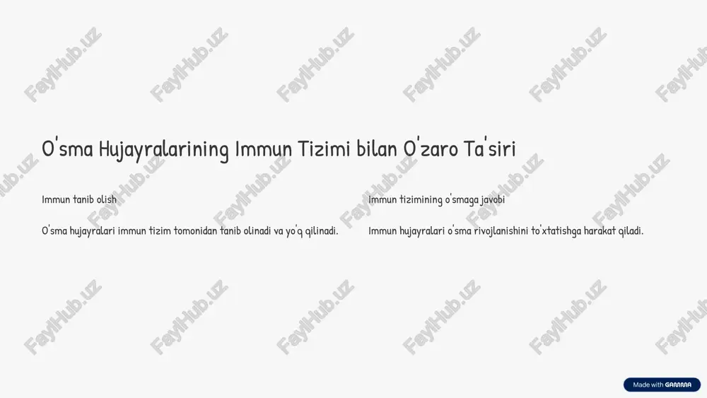 immunopatologiya va o'sma hujayralarning kelib chiqishidagi ahmiyati - Page 3