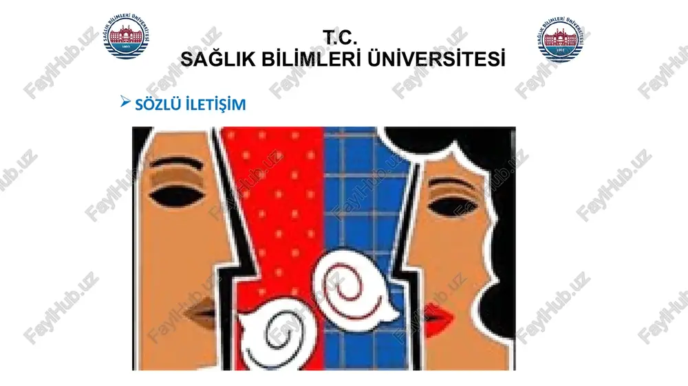 eldeki tek araç dildir. dilin yapısı ve kurallarını yeterince bilmeyen konuşmacı kendini ifade etmekte güçlük çeker. kendi dalında çok yetkin olsa bile bir konuşmacının, konuşma sırasında yaptığı anlatım bozuklukları ve dil yanlışları dinleyicinin ilgisini dağıtabilir. konuşmacıya duyulan saygı ve beğeniyi zedeleyebilir. 14 t.c. sağlik bi̇li̇mleri̇ üni̇versi̇tesi̇ sözlü i̇letişim bir amacı oluşu her konuşmanın bir amacı olmalıdır. amacı olmayan bir konuşma ancak gündelik konuşmalar için geçerlidir. topluluk önünde ya da kitle iletişim araçlarında yapılan konuşmaların bir amacı olmak zorundadır. konuşmacı, öncelikle dinleyiciye neyi anlatmak istediğine karar vermelidir. konuşmacı, amaç sorusunu belirlemeli ve konuşma boyunca da bu soruya sadık kalarak konuşmayı desenlemelidir. 15 t.c. sağlik bi̇li̇mleri̇ üni̇versi̇tesi̇ sözlü i̇letişim konuşmacının kişiliği ile bütünleşmesi konuşmacının kişiliği ile sözleri bir bütündür. konuşmacının kişiliği sesine, sözlerine, jestlerine yansır. dinleyici, konuşmacıyı içtenliksiz, gururlu, hırçın, küstah, açık sözlü, samimi, sevimli, dürüst bulabilir. konuşmacıdan dinleyiciye geçen bu duygular konuşmanın inandırıcılığını belirler. olumlu, samimi bir kişilik konuşmanın dinleyiciye doğru …