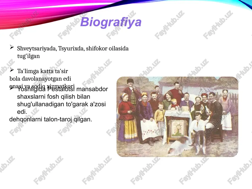 genrix pestalotssining pedagogik g'oyalari - Page 3