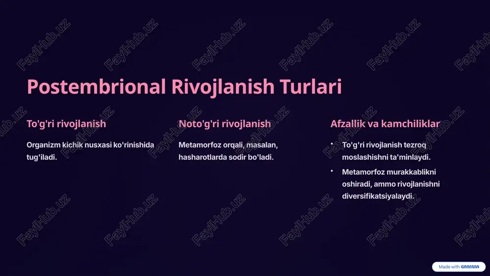ontogenez: individual rivojlanishga kirish - Page 3