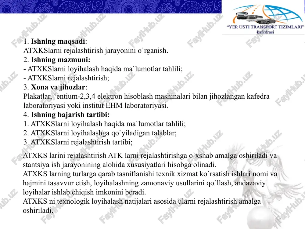 atxkslarni rejalashtirish - Page 3