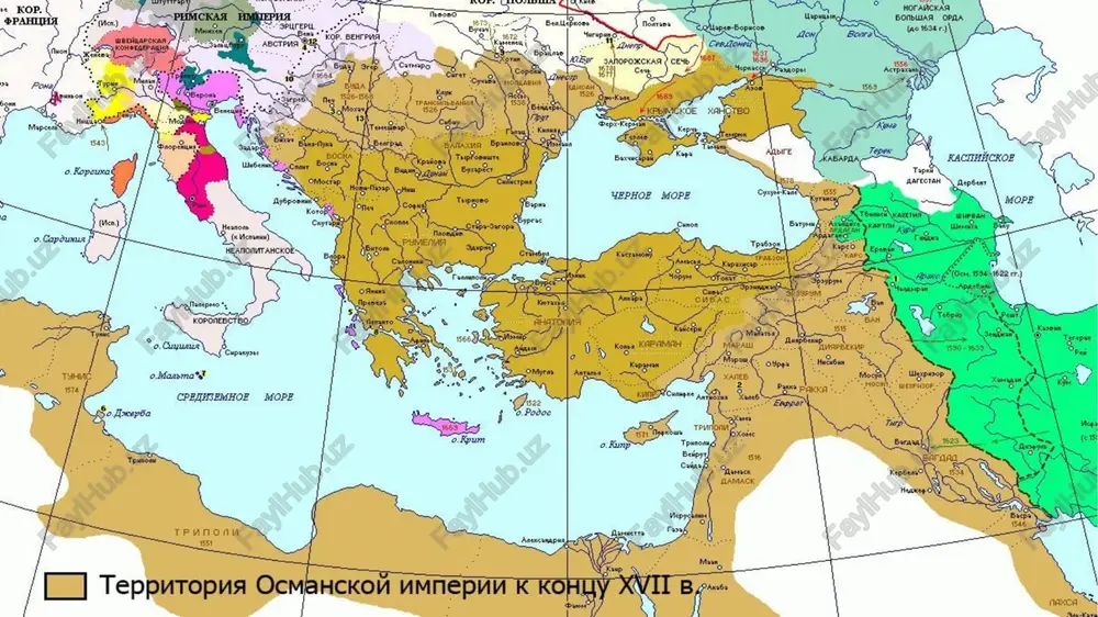 hasadi ham edi. yevropaliklar turklarni islom harakatini yangitdan tiriltirib, uni himoya qilganlari uchun yomon ko’rishardi. 12. usmoniylar davlati musulmonlar nomidan ish ko’rar, ularning yurti halifalik markazi edi. musulmon diyori bo’lgan boshqa biror yerda halifalik yo’q edi. shuning uchun usmoniylar musulmonlarning ramzi bo’lgan, ularga ehtirom bilan qaralgan. usmoniylar halifaligining salbiy jihatlari 1. bu davlatning asosiy kamchiligi shundaki, uning tuzumi mutlaq hukmdorlik bo’lgan. bu ulkan imperatorlikning barcha sarhadlarini yolg’iz bir kishi – sulton boshqarar, uning imtiyozlari chegaralanmagan edi. 2. ijtimoiy-iqtisodiy beqarorlik. davlatning moliyaviy ishlari izdan chiqqan, byudjet yo’q edi. hurriyat ham yo’q, har bir mulk egasi mol-mulkining tortib olinishidan havotirda yashardi. u holatni to’g’rilashga qaratilgan islohotlar o’tkazilmadi, poraxo’rlik avj oldi. hamma joyda josuslar izg’ib yurar, o’zining g’arazli maqsadini zimdan amalga oshirardi. sulton esa nimani hohlasa, shuni qilar edi. 3. davlat tepasiga ketma-ket ravishda tug’yonga ketgan, adashgan sultonlarning kelishi. hijriy xiii (milodiy xix) asrda hukmronlik qilgan turk sultonlari ashaddiy istibdodchi, o’taketgan qattiqqo’l odamlar …