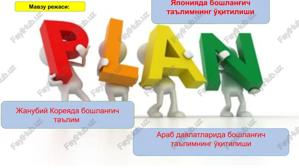 hgacha boshlang'ich maktabga boradilar o'qish muddati 6 yil, majburiy va bepul boshlang'ich maktabda quyidagi 9 ta fanlar o'qitiladi. koreys tili, matematika, aniq fanlar, jamiyat haqidagi fanlar, chet tili, tasviriy san'at, musiqa. 1996 yil janubiy koreya xukumati bu nomni o'zgartirdi va “gukmin xakkyo” deb nomladi. bu atama “fuqarolik maktabi” degan ma'noni anglatadi. ingliz tili 3-sinfidan o'qitiladi koreyada davlat tasarrufidagi boshlang'ich maktablardan tashqari qator xususiy maktablar ham mavjud janubiy koreyada sinflarni raqamlash odatdagiday pastdan yuqoriga emas, balki har bir ta'lim bosqichida 1 dan boshlanadi 1. aholisi ortiqcha vaznga ega bo'lmagan davlatlardan biri. 2. janubiy koreyadagi erkaklarning kamida 20 foizi pardoz qiladi. 3. kim, li va park - koreyadagi eng keng tarqalgan ismlar. 4. janubiy koreyada aholi it go'shtini eyishadi. 5. har yili koreyada loy festivali o'tkaziladi. 6. chaqaloqlar tug'ilishidan bir yoshga to'lgan deb hisoblanadi 7. sibir yo'lbarsi - koreyada e'zozlanadi. 8.o'qituvchilik mamlakatdagi eng obro'li va yaxshi haq to'lanadigan ishlardan biridir. o'qituvchilar oyiga …