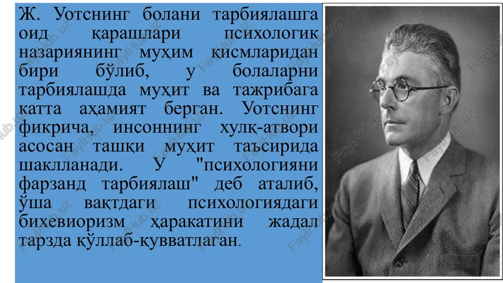 o'rganish jarayoni: operant o'rganish jarayonida xulq-atvorning aniq xulq-atvorni qo'zg'atish uchun qanday mukofot yoki jazo berilishini bilish juda muhim. misol uchun, "zaxiralash" yoki "ko'rsatish" usullari bilan o'rganishni amalga oshirish mumkin. ushbu nazariya bolalarni tarbiyalashda, ta'lim berishda va xulq-atvorni o'zgartirishda foydalaniladi. operant o'rganish nazariyasi asosida bolalarga musbat muhitni yaratish, ularni rag'batlantirish va muammolarni echishda yordam berish mumkin. torindaykning o'rgatish qonuniyatlari torindaykning o'rgatish qonuniyatlari, asosan, hayvonlar (masalan, mushuklar va itlarni) eksperimental tadqiqotlar orqali olingan natijalar asosida shakllangan. uning ishi psixologik ta'limotning asosiy qonunlarini belgilagan. asosiy qonuniyatlari shundan iborat: tasodifiy o'rganish: torindaykning tafsiricha, hayvonlar muammolarni echishda tasodufiy harakatlarini amalga oshirishadi va muvaffaqiyatli harakatlar takrorlanadi. misol uchun, it to'g'ri yo'lni topganida, u uni takrorlashga intiladi. tasvir va mukofot: agar biror harakat mukofot bilan bog'liq bo'lsa, u holda bu harakat takrorlanadi. u mukofotni olish yoki manfaatga erishish uchun harakatlarni yangilashni taklif etdi. jazo: agar harakat qandaydir salbiy natija bilan tugallansa, u holda bu harakat kamayishi mumkin. …