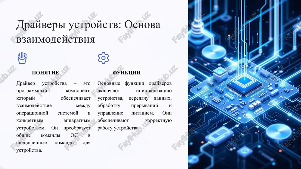 oy stek pozvolyaet ustroystvu obmenivatsya dannimi s drugimi ustroystvami. 8 tipi vstroennix os: rtos i linux operatsionnie sistemi realnogo vremeni (rtos) rtos prednaznacheni dlya prilojeniy, trebuyushix determinirovannogo vremeni otklika. oni ispolzuyutsya v sistemax upravleniya, robototexnike i drugix kriticheski vajnix prilojeniyax. vstroennie linux-sistemi linux-sistemi obespechivayut gibkost i shirokuyu podderjku apparatnogo obespecheniya. oni ispolzuyutsya v multimediynix ustroystvax, setevix ustroystvax i drugix slojnix prilojeniyax. 9 primeri vstroennix os: freertos, vxworks, qnx freertos freertos – eto populyarnaya operatsionnaya sistema realnogo vremeni s otkritim isxodnim kodom. ona shiroko ispolzuetsya v razlichnix vstroennix sistemax. vxworks vxworks – eto kommercheskaya operatsionnaya sistema realnogo vremeni, izvestnaya svoey nadejnostyu i proizvoditelnostyu. ona ispolzuetsya v kriticheski vajnix prilojeniyax. qnx qnx – eto operatsionnaya sistema realnogo vremeni, razrabotannaya kompaniey blackberry. ona ispolzuetsya v avtomobilnoy promishlennosti i drugix otraslyax. 10 vstroennaya windows: ce i embedded windows ce windows ce – eto kompaktnaya versiya windows, prednaznachennaya dlya vstroennix ustroystv. ona obespechivaet graficheskiy interfeys …