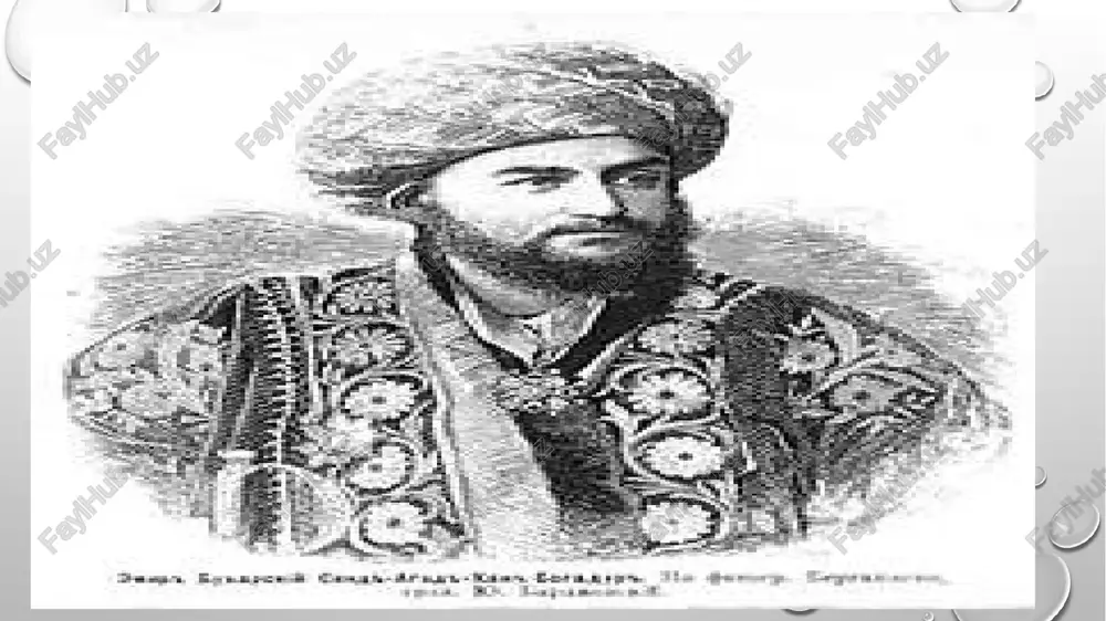 ntepa. qehediyon, kalif, bo'rdalik. qobeqli va norazm bekliklaridan iborat edi. har bir beklikni amir tomonidan tayinlab qo’yiladigan hokimlar - beklar idora qilardi. === buxoro buxoro shahri- buxoro viloyatining markazi. buxoro - sharqning mashhur qadimiy shaharlaridan biri.-arxeologik ma’lumotlarga ko’ra , buxoroga miloddan avvalgi 1- ming yillik o’rtalarida asos solingan. uning nomi ilk o’rta asr xitoy manbalarida turlicha ( an, ansi, buxo, buku;"buxé; buxaer, buxala va b.) atalgan. “buxoro” atamasi sanskritcha “vixora”so’zining turk-mo’g’ulcha shakli;, ==’ dusor sibodalwomarlanete tb mtrec.aat dels us taxmin qilingan. buxoroni arxeologik jihatdan o’rganish 1970-1780 yillarga to’g’ri keladi. wwwaardiv.uz /docprops/thumbnail.jpeg buxoro amirligida mansab va unvon —