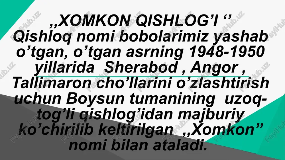 vatan ostonadan boshlanadi- qishlogʻim tarixi. - Page 3