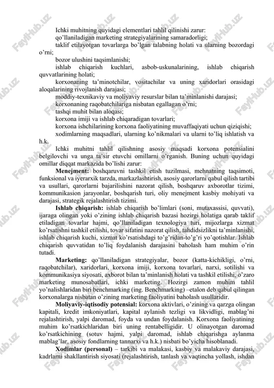 sepsiya sharqiy yevropa va mdh mamlakatlarida haligacha mavjud bo’lgan tovar defisitiga asoslanadi va foydani olib chiqish va valyuta konvertasiyasi bilan bog’liq bo’lgan ko’pgina muammolarga qaramay keng tarqalgan. bu yerda g’arb ishlab chiqaruvchilari va vositachilari tomonidan nafaqat tovarlarning va ishlab chiqarishning yuqori sifati, balki marketing afzalliklari ham maydonga chiqadi. 2. sharqda ishlab chiqarish, g’arbda sotish – bu konsepsiya ko’pgina g’arb kompaniyalari uchun eng yaxshi imkoniyatlarni taqdim etadi. bu kompaniyalar sharqiy yevropa va mdhdan g’arbda sotish uchun ishlab chiqarish ba’zasi sifatida foydalanish, malakali sharqiy yevropa ish kuchini ekspluatasiya qilish va mavjud marketing kanallari yordamida mahsulotlarni sotish kabi yo’llar bilan ta’minlangan. bundan kelib chiqadiki, xalqaro savdo tizimiga kirish uchun bozorlarni ochish emas, balki yangi industrial mamlakatlar singari g’arb firmalari bilan kurasha oladigan yangi raqobatbardosh sohalarning paydo bo’lishi eng muhim ahamiyat kasb etadi. 3. sharqda ishlab chiqarib, shu yerning o’zida sotish – bu konsepsiya g’arb biznesi uchun ma’lum qiyinchiliklar bilan amalga oshiriladi, chunonchi: yuqori …
