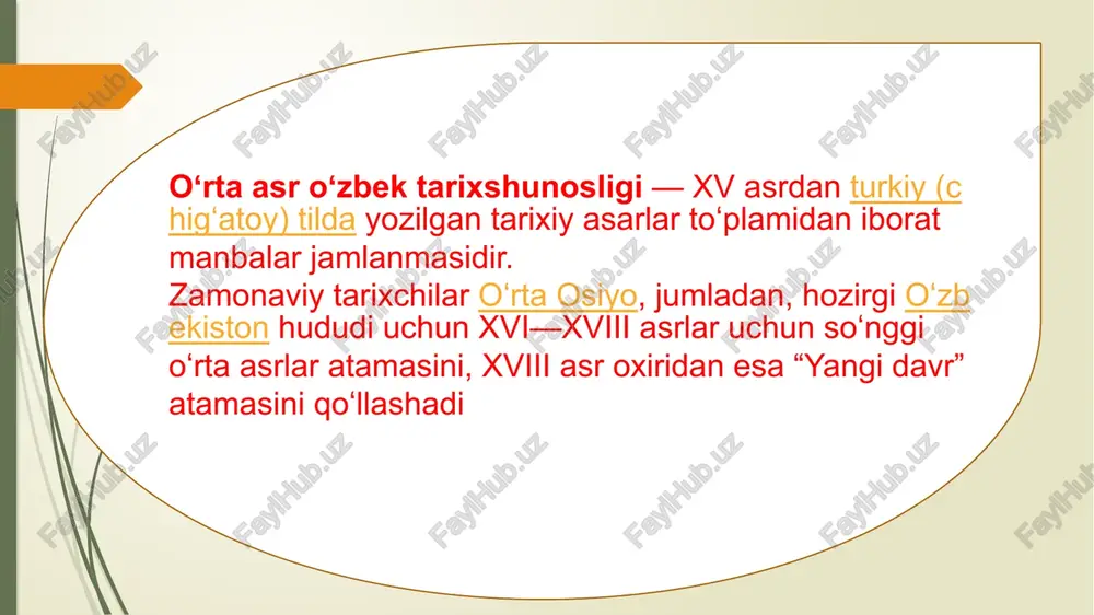 hgan[4]. shayboniyxon asarlar yozishda ilohiyotga oid turli asarlardan foydalangan. unda shayboniyxonning diniy masalalar boʻyicha oʻz qarashlari mavjud. muallif islom asoslari haqidagi oʻz gʻoyalari: gunohlarga tavba qilish, rahm-shafqat koʻrsatish, ezgu amallarni bajarishni oʻz ichiga olgan. shayboniyxon musulmon urf-odatlari va dindor musulmonlarning kundalik vazifalarini mukammal bilishini koʻrsatadi. shayboniyxon 1507-yilda oʻrta osiyo turkiy-chigʻatoy tilida “risolayi maorifi shayboniy” nomli nasriy asar yozgan. xurosonni qoʻlga kiritganidan soʻng koʻp oʻtmay va uning oʻgʻli muhammad temurga bagʻishlangan (qoʻlyozma istanbulda saqlanadi). asarda islom qonunlarini bilish zarurligi, bu ilmning hukmdor uchun foydalari haqida soʻz boradi. bu asarida shayboniyxon ham oʻzini ahmad yassaviy soʻfiylik taʼlimoti tarafdori sifatida koʻrsatdi shayboniyxon saroyida fors tilidagi tarixiy asarlarni turkiy tilga tarjima qilish ishlari olib borilgan. shunday qilib, binoiy oʻz buyrugʻi bilan “ajoyib al-maxluqot va gʻaroyib al-masnuot” kitobini arab tilidan turkiy tilga tarjima qiladi. shayboniyxonning vorislari davrida ham bu an’analar davom etgan. shayboniylarning mashhur tarixchilaridan biri abdulloh nasrullohiydir. toʻliq ismi — abdulloh ibn muhammad ibn …