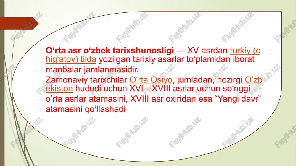 n[4]. shayboniyxon asarlar yozishda ilohiyotga oid turli asarlardan foydalangan. unda shayboniyxonning diniy masalalar boʻyicha oʻz qarashlari mavjud. muallif islom asoslari haqidagi oʻz gʻoyalari: gunohlarga tavba qilish, rahm-shafqat koʻrsatish, ezgu amallarni bajarishni oʻz ichiga olgan. shayboniyxon musulmon urf-odatlari va dindor musulmonlarning kundalik vazifalarini mukammal bilishini koʻrsatadi. shayboniyxon 1507-yilda oʻrta osiyo turkiy-chigʻatoy tilida “risolayi maorifi shayboniy” nomli nasriy asar yozgan. xurosonni qoʻlga kiritganidan soʻng koʻp oʻtmay va uning oʻgʻli muhammad temurga bagʻishlangan (qoʻlyozma istanbulda saqlanadi). asarda islom qonunlarini bilish zarurligi, bu ilmning hukmdor uchun foydalari haqida soʻz boradi. bu asarida shayboniyxon ham oʻzini ahmad yassaviy soʻfiylik taʼlimoti tarafdori sifatida koʻrsatdi shayboniyxon saroyida fors tilidagi tarixiy asarlarni turkiy tilga tarjima qilish ishlari olib borilgan. shunday qilib, binoiy oʻz buyrugʻi bilan “ajoyib al-maxluqot va gʻaroyib al-masnuot” kitobini arab tilidan turkiy tilga tarjima qiladi. shayboniyxonning vorislari davrida ham bu an’analar davom etgan. shayboniylarning mashhur tarixchilaridan biri abdulloh nasrullohiydir. toʻliq ismi — abdulloh ibn muhammad ibn …