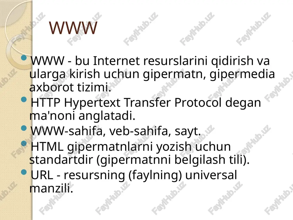 rapoport ijtimoiy tarmoqlar tamoyillarini shakllantirish pol erdos va alfred reni "ijtimoiy tarmoq" atamasini jeyms barns ishlatgan ijtimoiy tarmoqlar matematik nazariyasining rivojlanishi duncan j. watts va stiven h. strogats birinchi ijtimoiy elektroniy tarmoq arpa net (harbiylar ishlatgan) muloqot uchun "irc" internet chat jarkko oikarinen tomonidan yaratilgan mirc (irc mijozi)ishlab chiquvchi - khaled mardam-bey jamoa tomonidan ishlab chiqilgan va yaratilgantel-avivdagi o'rta maktab o'quvchilari. ularning ismlari- arik vardi, yair goldfinger, sefivigiser va omnon amir forum forum tematik muloqotdir. suhbatdan farqli o'laroq, forum ma'lum bir mavzuni muhokama qiladi. forumni manfaatlar klubi deyishimiz mumkin. ya'ni, forum - bu internetdagi bir sevimli mashg'ulot yoki g'oya bilan birlashgan odamlar yig'ilib, o'zlarini qiziqtirgan mavzuda muloqot qiladigan joy. ular bir-biriga fikr va maslahatlar bilan yordam beradi, hayotiy tajriba almashadi, bir-birini qo'llab-quvvatlaydi. chatdan farqli o'laroq, forumda siz darhol javob olmaysiz. bir-ikki kun ichida savolingizga javob olishingiz mumkin. zachem lyudi zaxodyat na forum: 1. samovirazitsya. vsem nujen setevoy dnevnik, kto xochet …