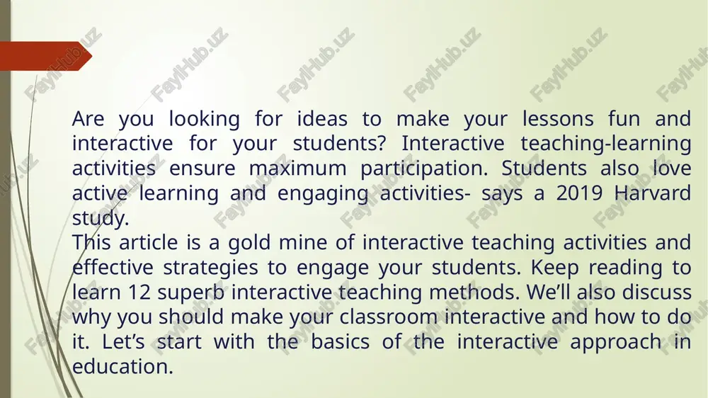 interactive teaching methods - Page 3