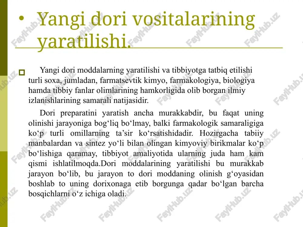 etvertiy uroven pyatiy uroven obrazets zagolovka obrazets zagolovka obrazets teksta vtoroy uroven tretiy uroven chetvertiy uroven pyatiy uroven obrazets teksta vtoroy uroven tretiy uroven chetvertiy uroven pyatiy uroven t o s h k e n t f a r m a t s e v t i k a instituti f a r m a t s i y a f a k u l t e t i k l i n i k f a r m a t s i y a y o ' n a l i s h i 3 1 8 - a g u r u h t a l a b a s i b a x o d i r o v a s h a x l o x o n n i n g g x p f a n i d a n t a y y …