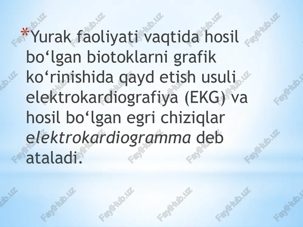 elektrokardiograf apparatlari ishlashi - Page 3