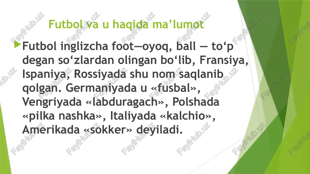 alardan birining o‘qituvchisi xolger nilson futboldan farq qiladigan, qizlar uchun ham mos keladigan o‘yinni yaratdi. to‘pni uzatish va otish qo‘l bilan bajarilishini taklif qildi va bu o‘yinga «handbol» deb nom berdi. bu o‘yin katta futbol maydonida o‘ynalib, o‘yinchilardan katta jismoniy tayyorgarlik talab qilardi. o‘yinda 10 ta o‘yinchi va 1 ta darvozabon ishtirok etardi. bir paytning o‘zida 11:11 va 7:7 o‘yin variantlarida o‘ynaladi. 1904-yilda birinchi bo‘lib daniya gandbol federatsiyasi tashkil topdi. 1906-yili kopengagen shahrida gandbol o‘yinining dastlabki qoidalari nashr etildi. ushbu qoidalar muallifi ham x. nilson edi. gandbol o‘yini tezda butun jahonga tarqab ketdi. yevropa mamlakatlarida gandbol rivojlanishi natijasida 1928-yil- da butunjahon gandbol havaskorlari federatsiyasi tashkil topdi va shu yili pragada xotin-qizlar o‘rtasida turnir o‘tkazildi. 1934-yilda gandbolning xalqaro musobaqa qoidalari ishlab chiqildi. 1936-yilda o‘tkazilgan olimpiada o‘yinlarida gandbol o‘yinining 11: 11 varianti bo‘yicha musobaqa o‘tkazildi. gandbol o‘yinining afzalliklaridan biri uning oddiyligidir. bu o‘yinni zalda va ochiq havoda tashkil etish mumkin. ochiq havoda …