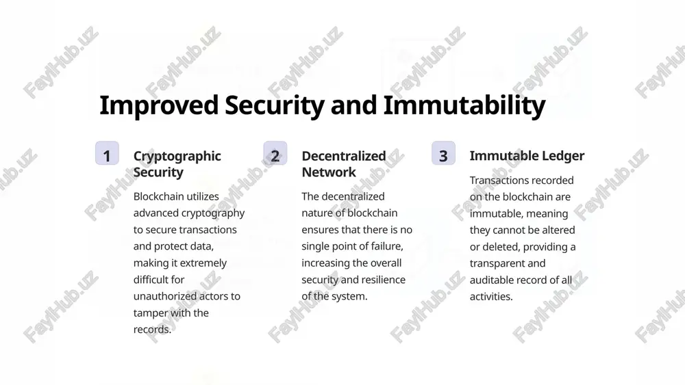 implement in a decentralized system. 3 tax implications and reporting the tax treatment of cryptocurrencies and blockchain-based transactions is still evolving, requiring businesses and individuals to stay vigilant and properly report their activities. 7 energy consumption and environmental impact high energy demands blockchain networks, especially those that use energy-intensive proof-of-work consensus mechanisms, can have significant energy requirements to power the computational processes needed to validate transactions. e-waste concerns the rapid obsolescence of specialized mining hardware used in blockchain networks can lead to a growing electronic waste problem, as outdated equipment is discarded. transitioning to renewables to address the environmental impact, some blockchain networks are exploring the use of renewable energy sources, such as solar and wind power, to power their operations. 8 adoption and integration challenges integrating blockchain technology into existing systems can be complex, requiring significant technical expertise and coordination across multiple stakeholders. adoption barriers include regulatory uncertainty, lack …