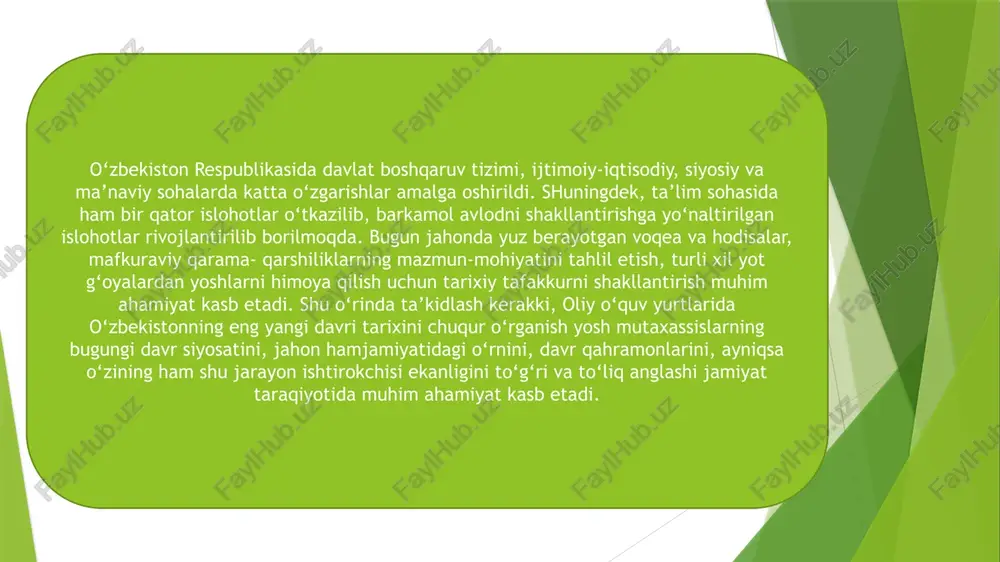 kinchi yarmida respublika olimlarining kuchlari asosan urushdan keyingi iqtisod, madaniyat, tibbiyot va boshqa sohalarni yuksaltirishga yo‘naltirilgandi. 1958-yili toshkent shahri yaqinida yadro reaktori qurildi, u yadro fizikasi taraqqiyotiga asos bo‘ldi. 60-70-yillarda o‘zbekiston tabiiy va ijtimoiy fanlar sohalarida ish olib borayotgan ilmiy muassasalarning faoliyati butunlay respublika oldida turgan muhim iqtisodiy va madaniy masalalarni yechishga yo‘naltirilgandi. paxtachilik, irrigatsiya, energetika, rangli metallurgiya va boshqa tarmoqlar yuksalishining kompleks tadqiqiga alohida e’tibor qaratildi. 1987-yili toshkent viloyatining parkent tumanida nodir “katta quyosh pegi” bizerkal optik-gelio-energetik tizim qurilishi tugallandi va ishlatishga topshirildi. o‘zbekiston respublikasi fanlar akademiyasi tashqi ishlar vazirligi va yunesko ishlari bo‘yicha o‘zbekiston respublikasi milliy komissiyasi bilan hamkorlikda 2006-yil 20-sentabrdan – 12-oktabrgacha yuneskoning shtab-kvartirasida (parij sh.) ko‘rgazma tashkil qilishdi va xorazm ma’mun akademiyasining 1000 yilligiga bag‘ishlangan ilmiy anjuman o‘tkazishdi. o‘zbekistondagi xorij davlatlarning qator elchixonalari o‘zbekiston respublikasi fanlar akademiyasi olimlari ishtirokida xorazm ma’mun akademiyasi faoliyatiga bag‘ishlangan tadbirlar o‘tkazishdi, shunday konferensiyani yana saudiya arabistoni ilmiy-tadqiqot markazi koreyaning kyongxi universiteti …