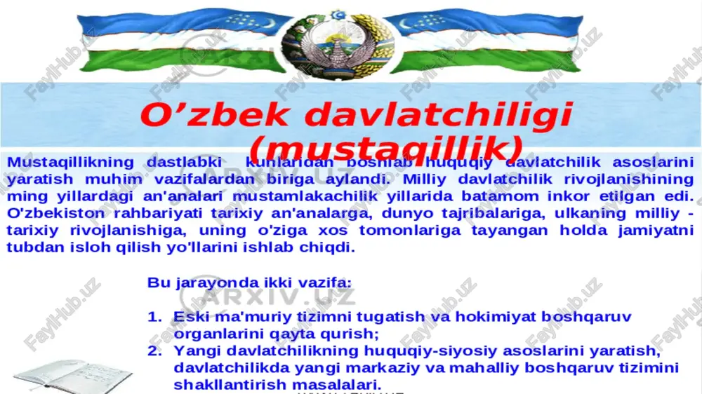 hisobga olgan holda o`rganishni taqozo etadi. mamlakatimiz tarixini o`rganishda milliy qadriyatlar xalq an‘analari va urf-odatlari, din, islom dini tarixini, odamlarning diniy e‘tiqodlari, diniy ta‘limotlar va ularning asoschilari faoliyatini tahlil qilishga, ularni yoritishga tsivilizatsion munosabatda bo`lib, hurmat qilish, e‘zozlash nuqtai nazaridan yondoshmoq kerak. hayot xalqning necha ming yillar davomida yaratgan ma‘naviy madaniyatini, axloqiy mezonlarini ikkiga-ekspluatatorlik madaniyati va axloqi hamda ekspluatatsiya qilinuvchilar madaniyati va axloqqa bo`lish va birinchisini qoralashdan iborat lenincha yo`riqnomaning naqadar zararli ekanligini ko`rsatdi. ma‘naviy merosga bunday yondoshuv ma‘naviy qashshoqlanishga, milliy qadriyatlarning, urf-odatlarning oyoqosti qilinishiga, ko`pgina olimlarning badnom qilinishiga olib kelganligini hech qachon unutmaslik kerak. tarix fanining metodologiyasi , tarix metodologiyasi - tarix fanining predmeti va obyektini , ilmiy tarixni bilish maqsadini belgilaydigan, tarix fanining ilmiy va ijtimoiy holatini, uning intizomiy tuzilishini o'rganuvchi, tarixiy bilish nazariyasini ishlab chiqadigan maxsus tarix fani. (jumladan, umumiy falsafiy, gnoseologik va gnoseologik asoslari, tamoyillari, darajalari, turlari, bosqichlari, tarixiy bilish usullari va tarixiy bilimlar natijalarini taqdim …