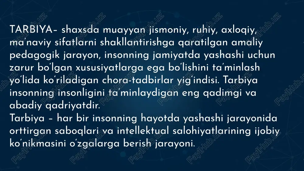 tarbiyaning maqsad vazifalari - Page 3