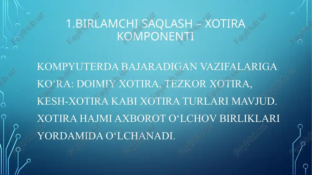 papka (podkatalog); totalcmd.exe – total commander dasturini ishga tushuruvchi asosiy fayl. windows operatsion tizimida bu dasturni ishga tushurish uchun pusk tugmasi bosiladi so'ng yunalish yoki sichkoncha yordamida vse programi qatori tanlanadi va keyingi menyudan menyusini tanlab va so'ngi paydo bo'lgan menyudan esa total commander rus yorliqchasini tanlab enter yoki sichkonchaning chap tugmasi bosiladi. bundan tashqari ishchi stolda dasturning yorlig'i yordamida ham ishga tushirish mumkin. total commander dasturi ishga tushgandan so'ng ekranda fayllar ruyxati va ular haqidagi axborotlar yozilgan qo'sh chiziq bilan chegaralangan ikkita tug'ri turtburchak shaklidagi oynalar paydo bo'ladi. total commander qobiq dasturida ishlash. f1 – bajarilayotgan ish xaqida yordam chakiruvchi. f2 – taxrirlash. fayl yoki katalogni nomini o'zgartirish. f3 – ajratilgan faylni ko'rish. f4 – ajratilgan faylni taxrirlash. f5 – aktiv yoki tanlangan fayldan yoki papkadan nusxa olish. f5 tugmasi bosilganda nusxa (kopirovat (copy) olish darchasi paydo bo'ladi. paydo bo'lgan darchasida enter tugmasi bosiladi, natijada fayldan qo'shni papkasiga nusxa …