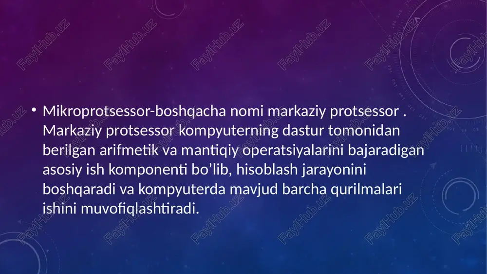 markaziy mikroprotsessorni olib turini aniqlash - Page 3