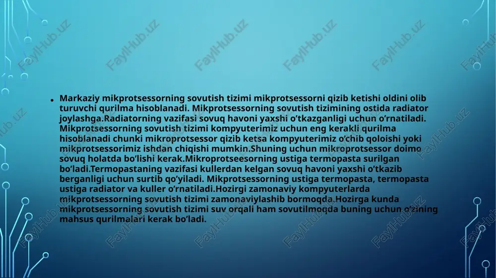 sistema blokining sovutish tizimiga texnik xizmat ko‘rsatish - Page 3