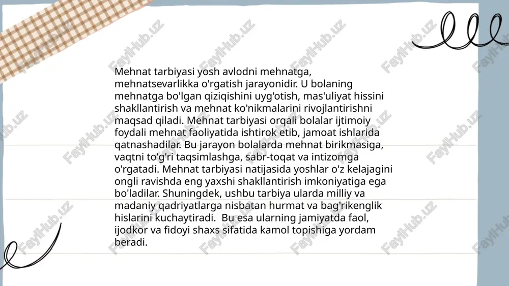mehnat tarbiyasi - Page 3