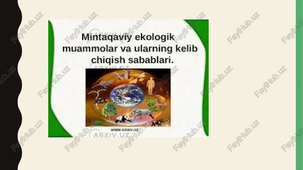 ekologik muomolar va ularni oldini olish - Page 3