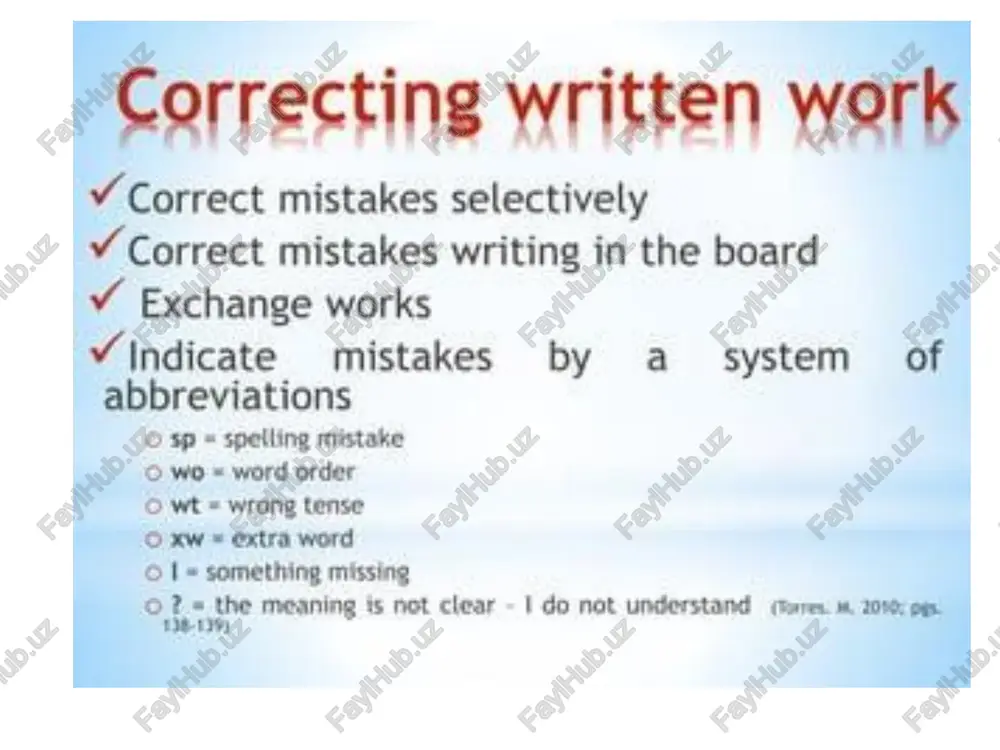 correcting learners - Page 3